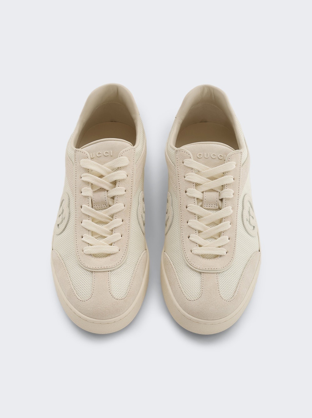 G75 Sneaker Off White Suede - 5