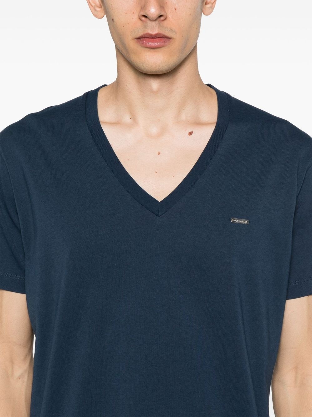 logo-plaque T-shirt - 4