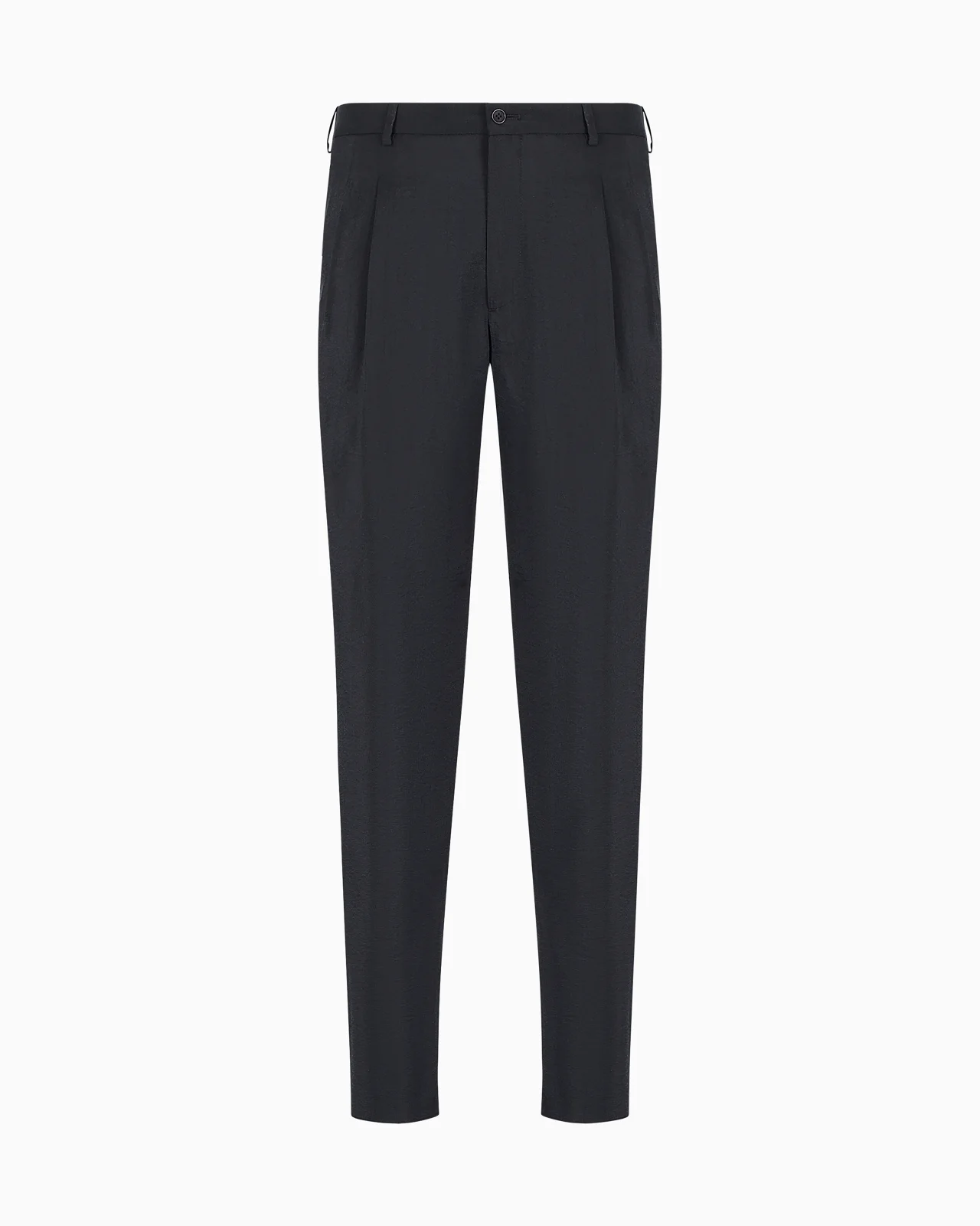 Two-dart trousers in silk-blend twill - 1