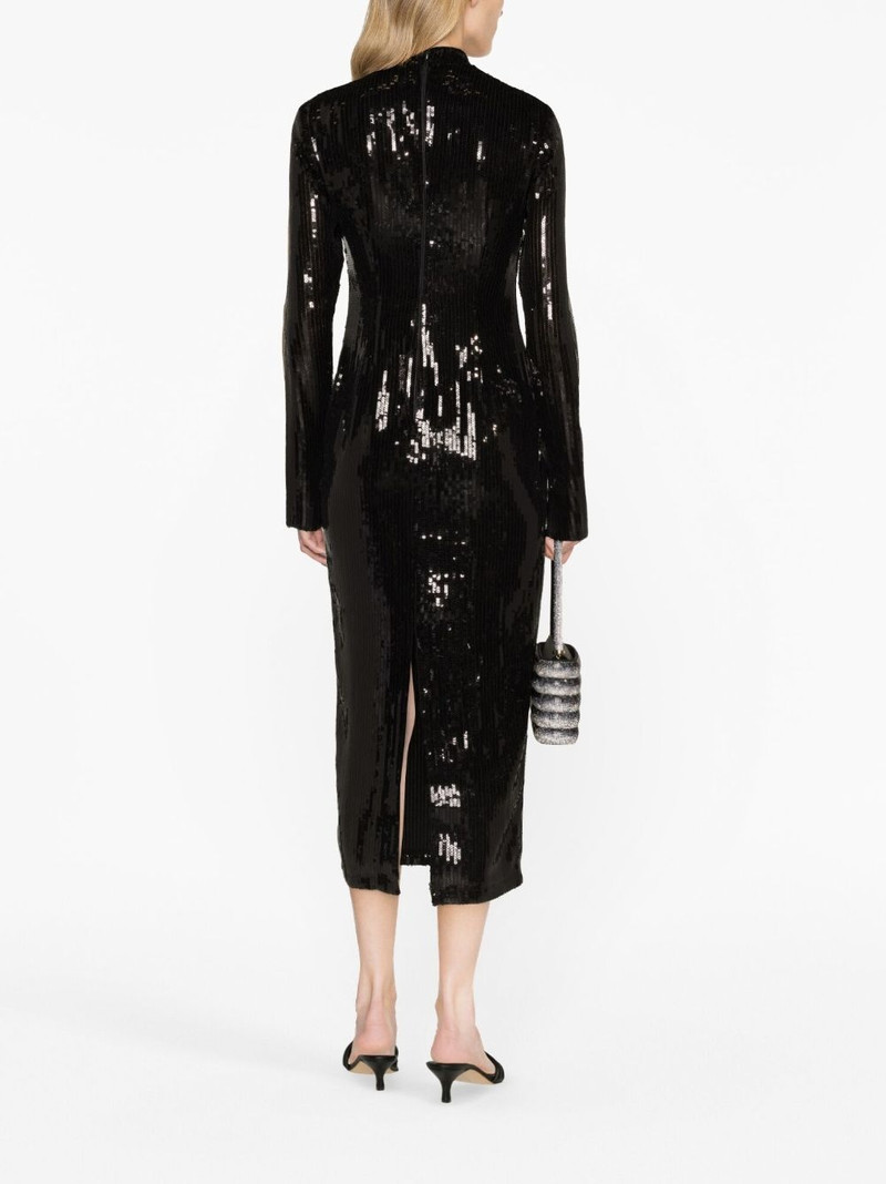 Lazarus sequined midi dress 4