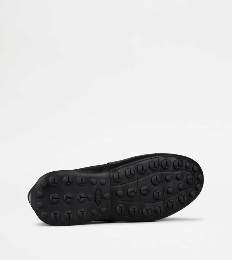 LOAFERS IN LEATHER - BLACK 4