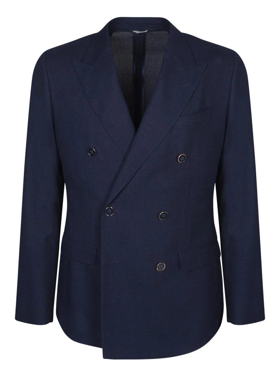 DOLCE & GABBANA DOUBLE-BREASTED BLAZER - 1