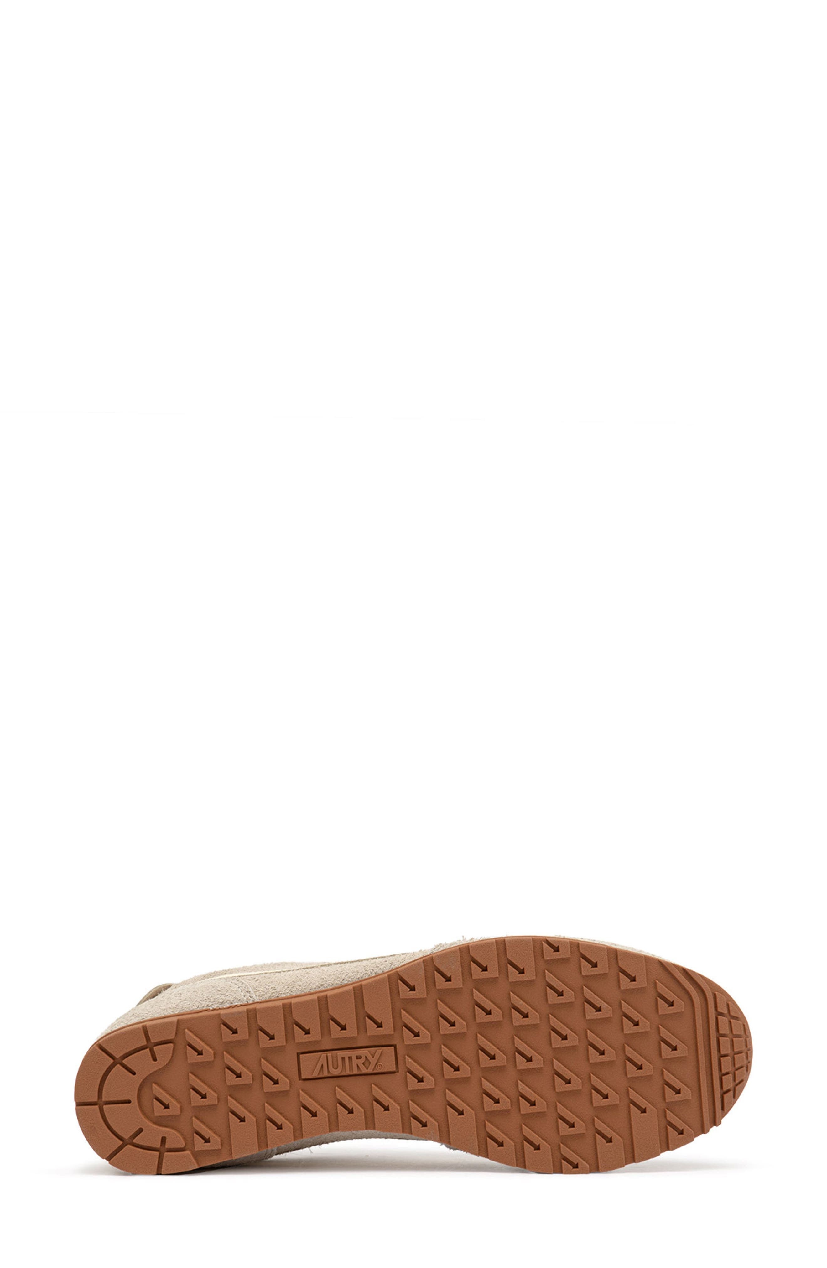 AUTRY Windspin Low Sneaker in Beige Suede at Nordstrom - 5
