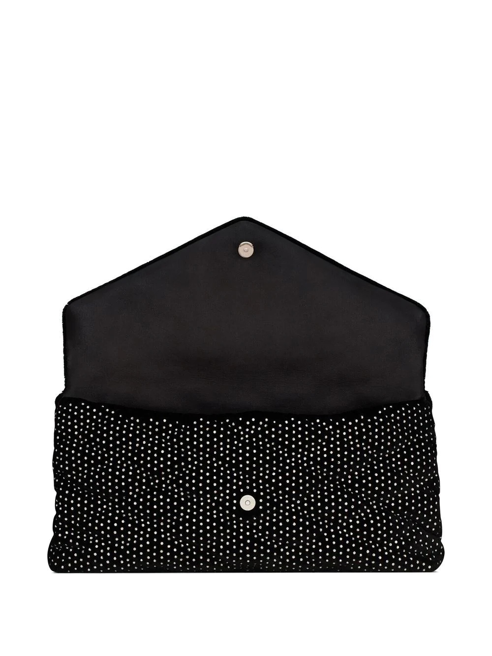 Sade polka-dot padded clutch bag - 4