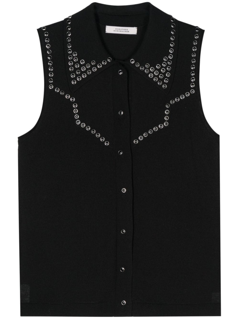 Refined Essentials fine-ribbed cardigan - 1