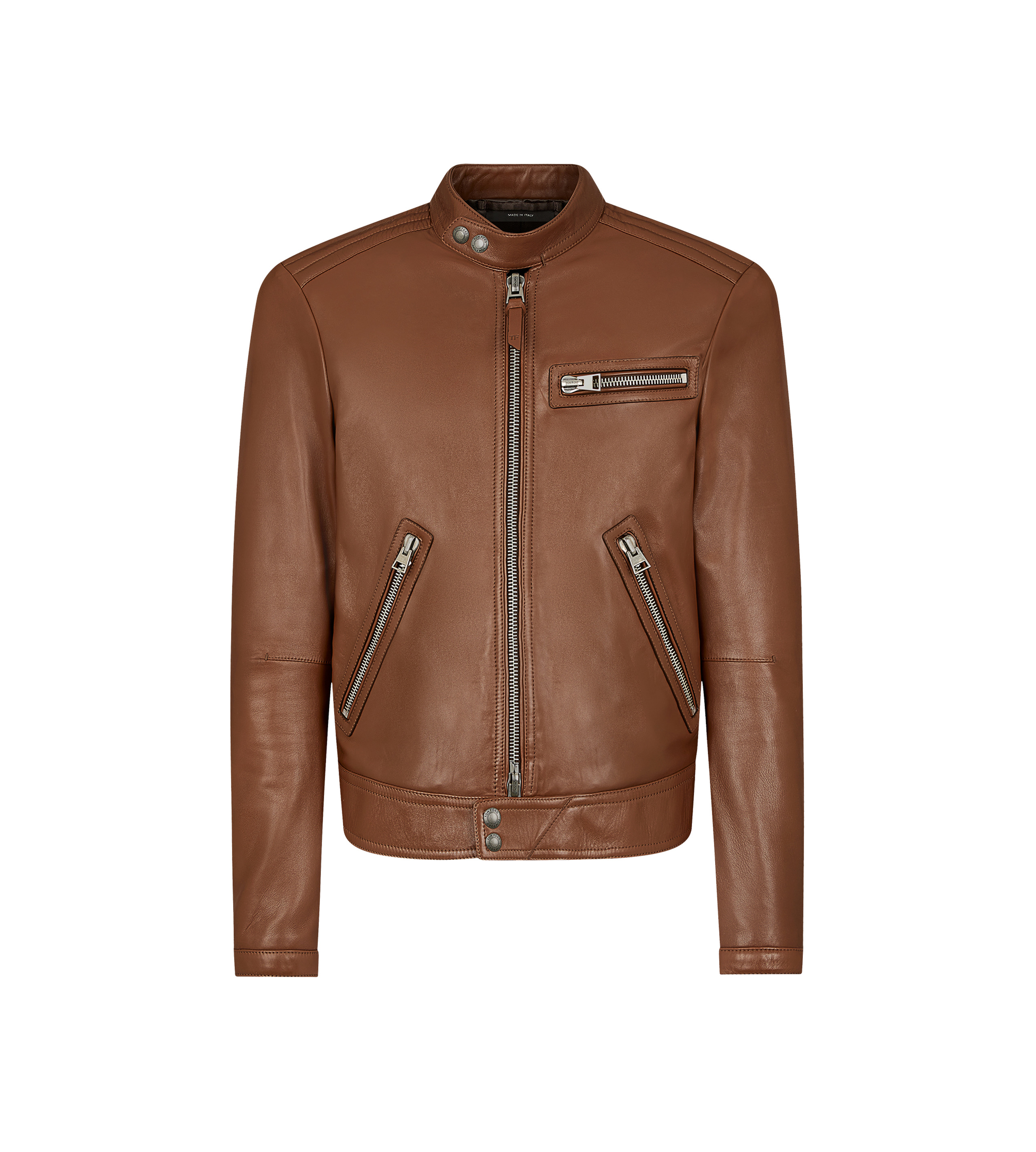 SHINY NAPPA PLONGE CAFE RACER - 1