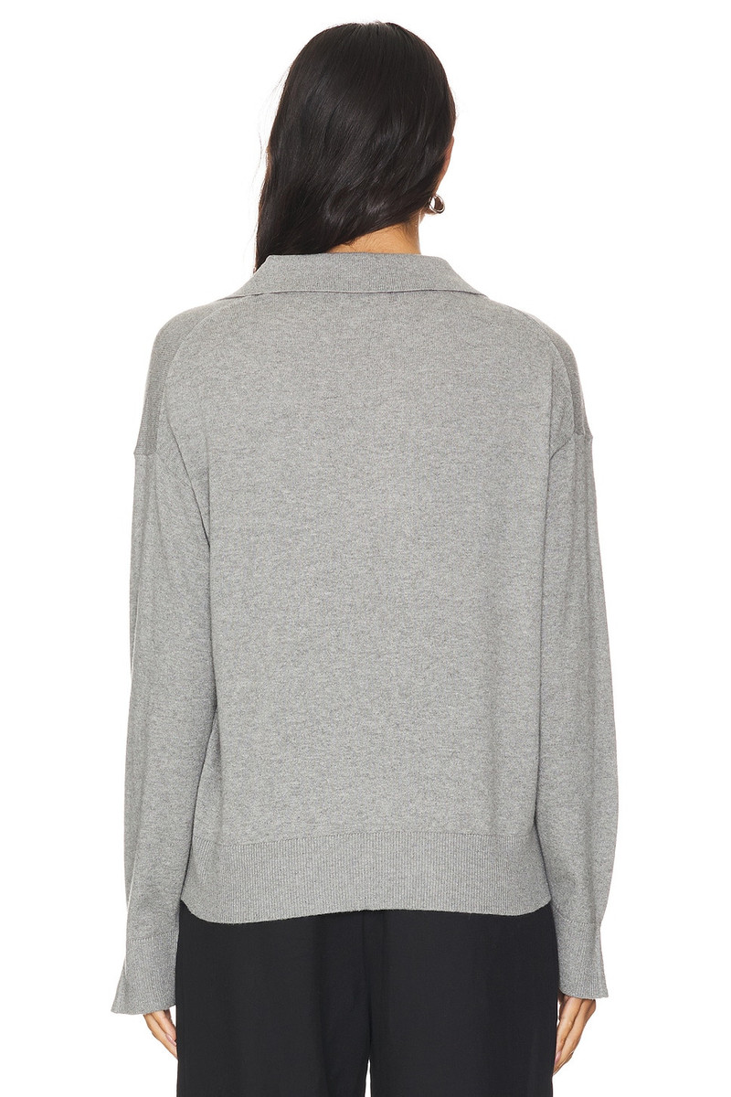 525 america Maddi Johnny Collar Pullover outlook