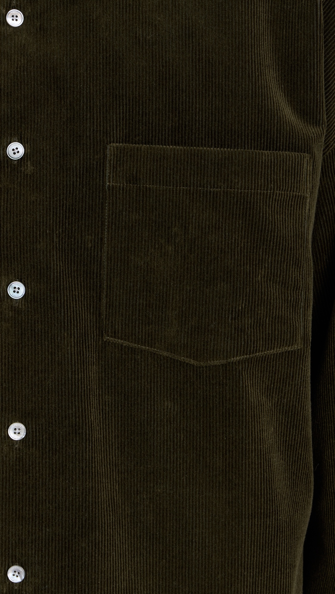 Relaxed Corduroy Overshirt - 4