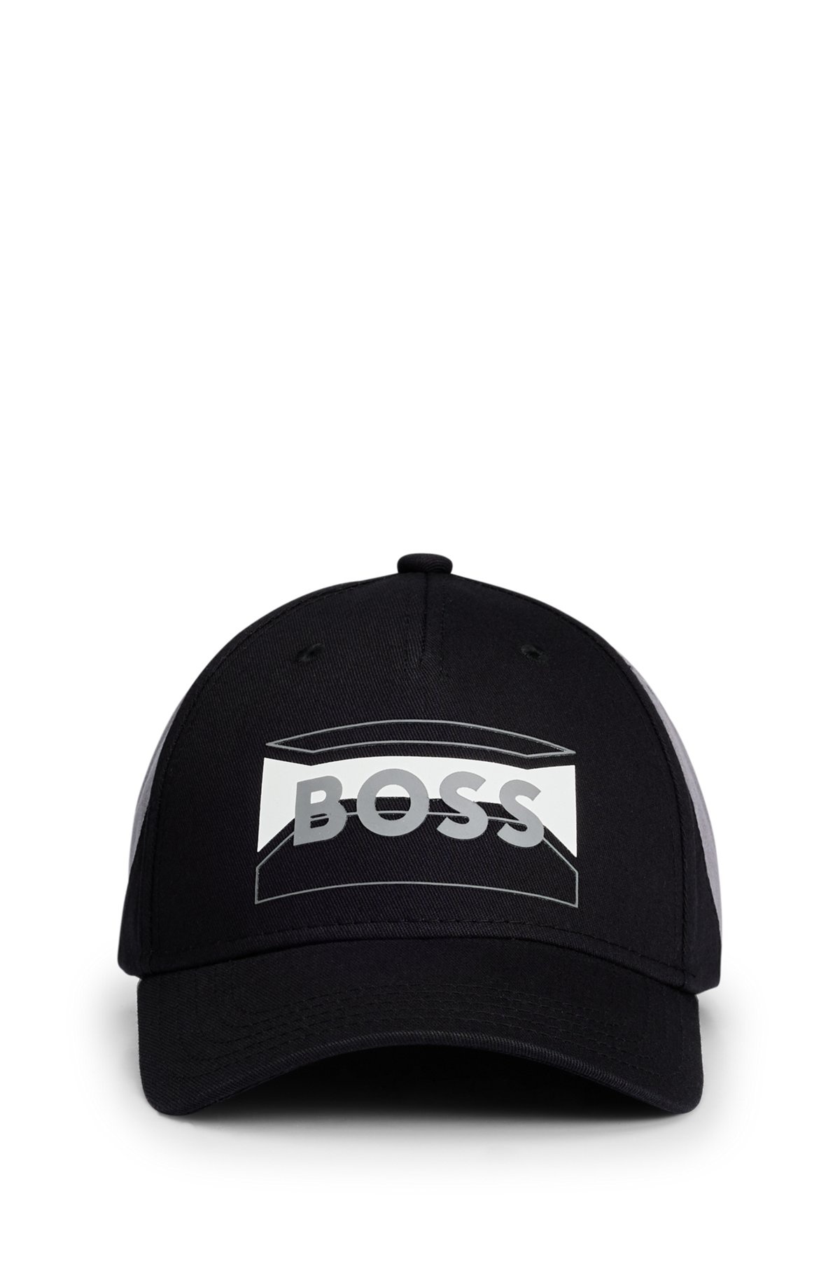 COTTON-TWILL CAP WITH CONTRASTING SEASONAL LOGO - 2