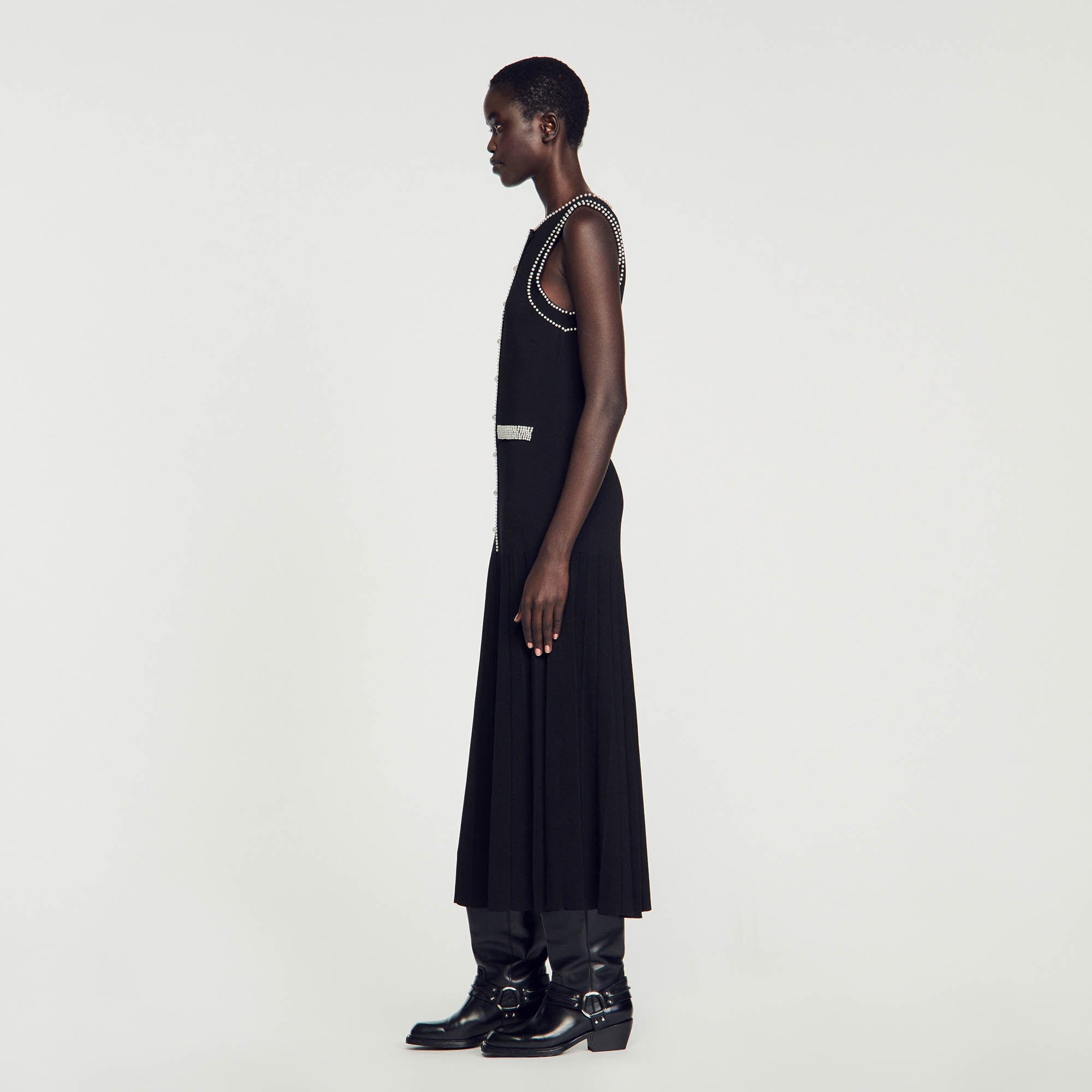 KNIT MIDI DRESS - 7