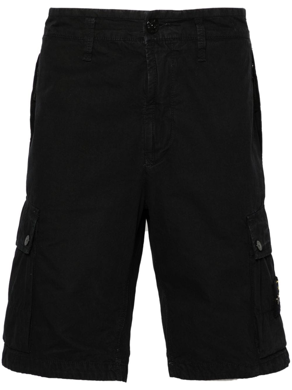 Compass cotton cargo shorts - 1