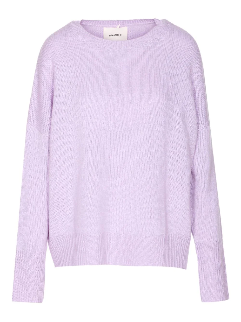 crew-neck cashmere sweater - 1