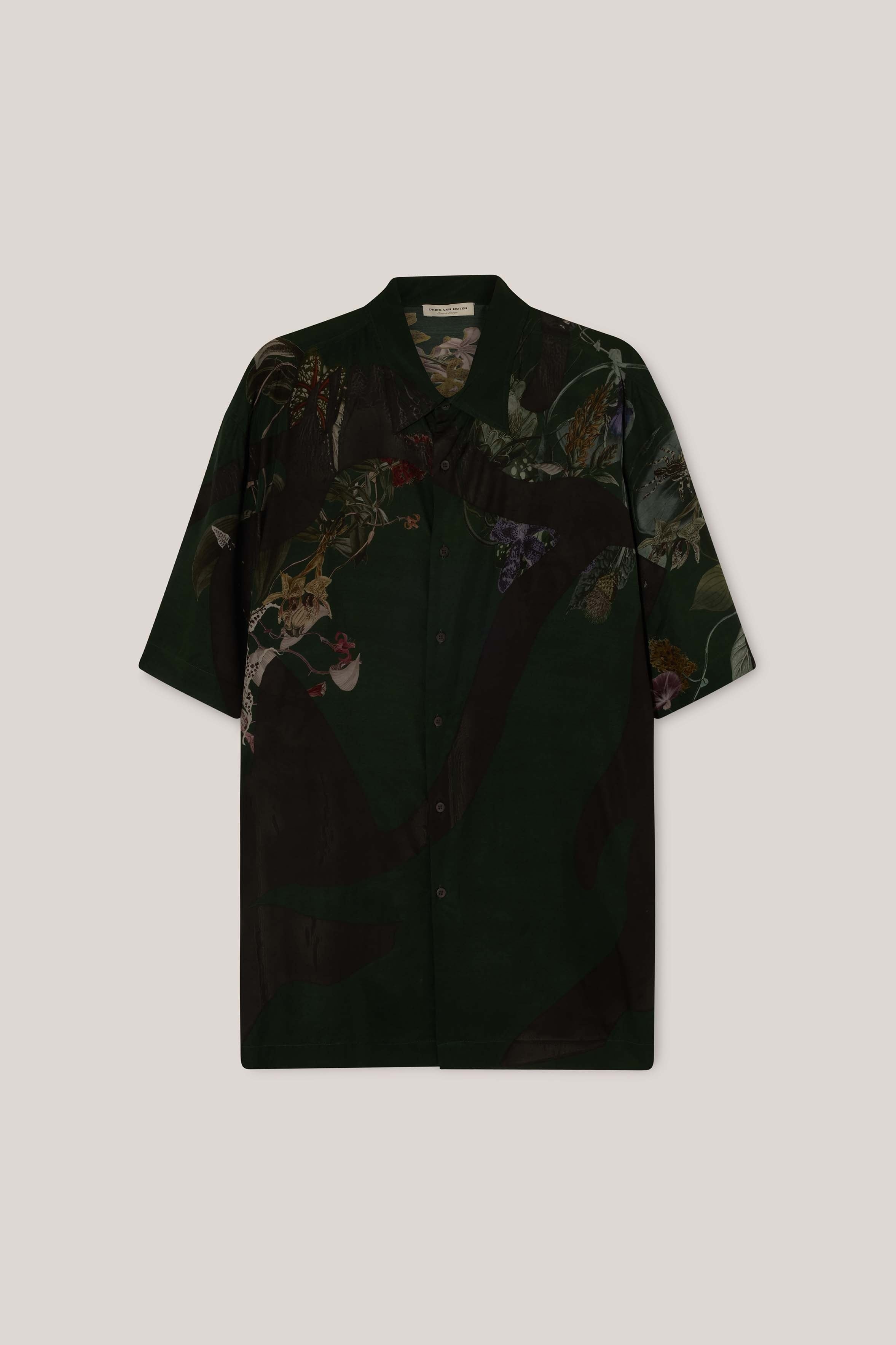 Satin Shirt With Floral Print - 5