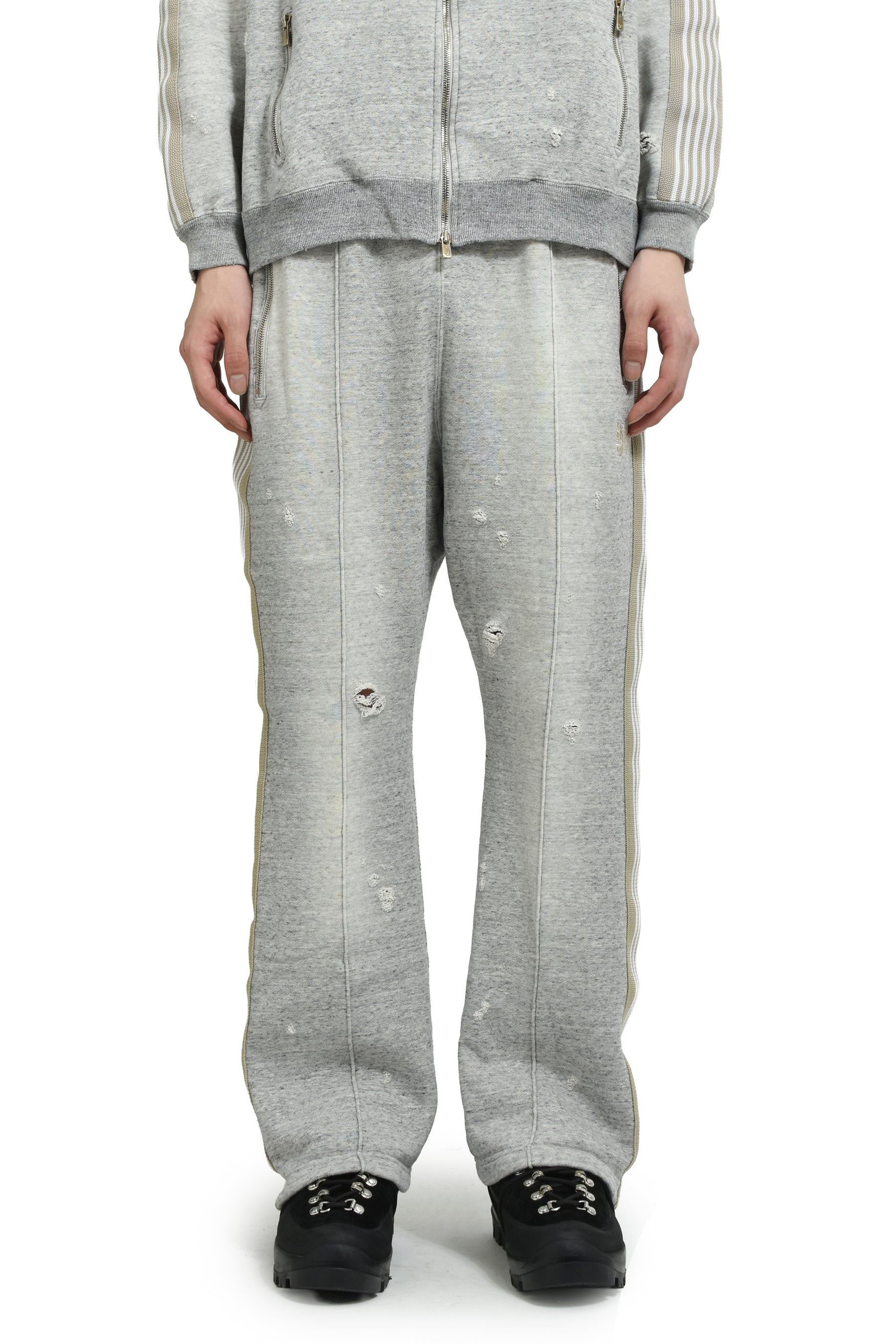 BOOT-CUT TRACK PANT(EXCLUSIVE) / GRY - 1