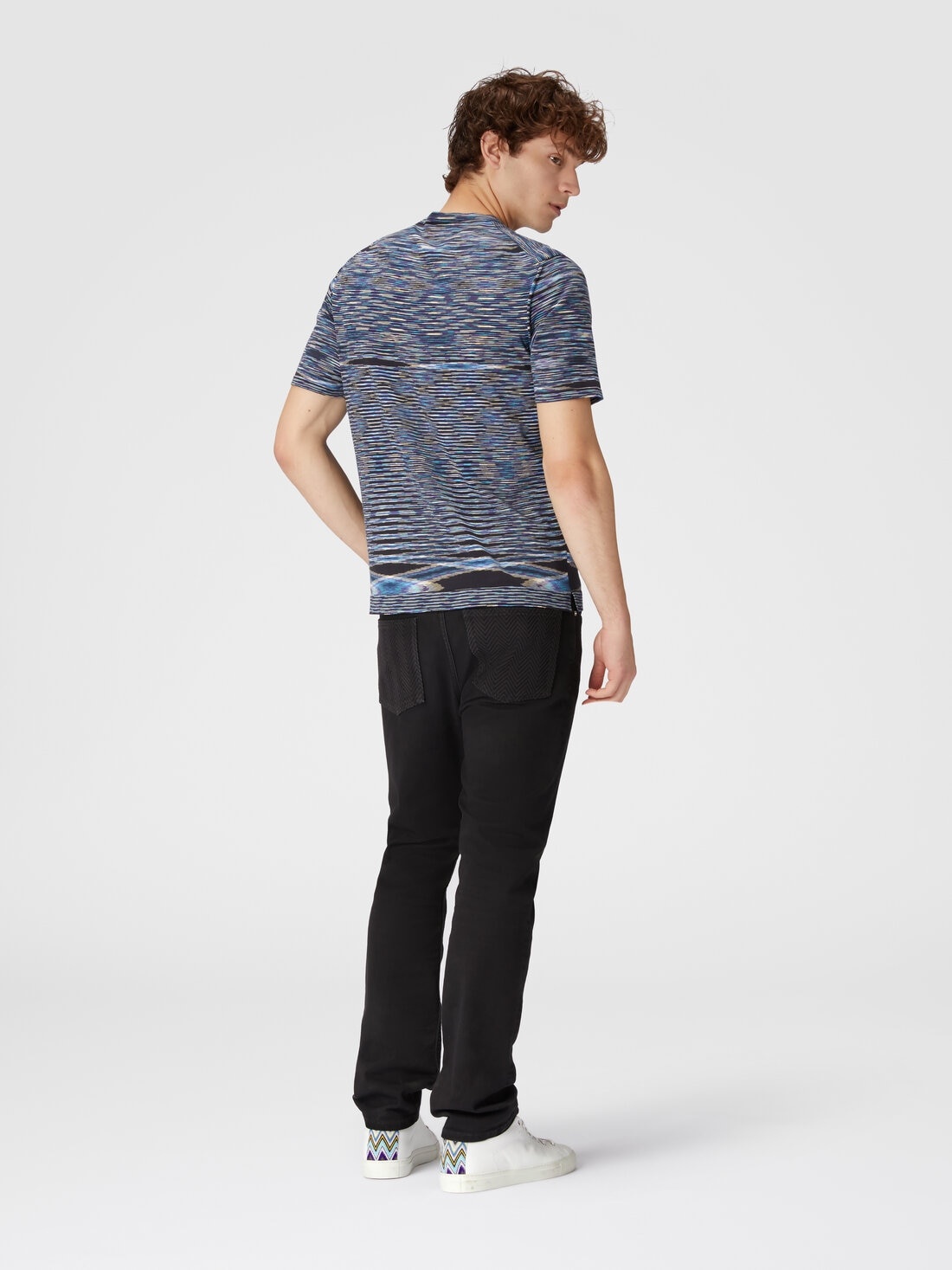 Slub cotton crew-neck T-shirt - 3
