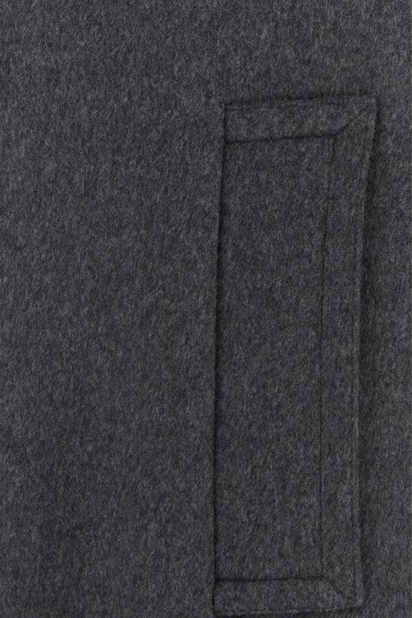 【BOTTEGA VENETA】Dark Grey Wool Oversize Coat Belted wool trench coat in grey - Bottega Veneta | Mytheresa