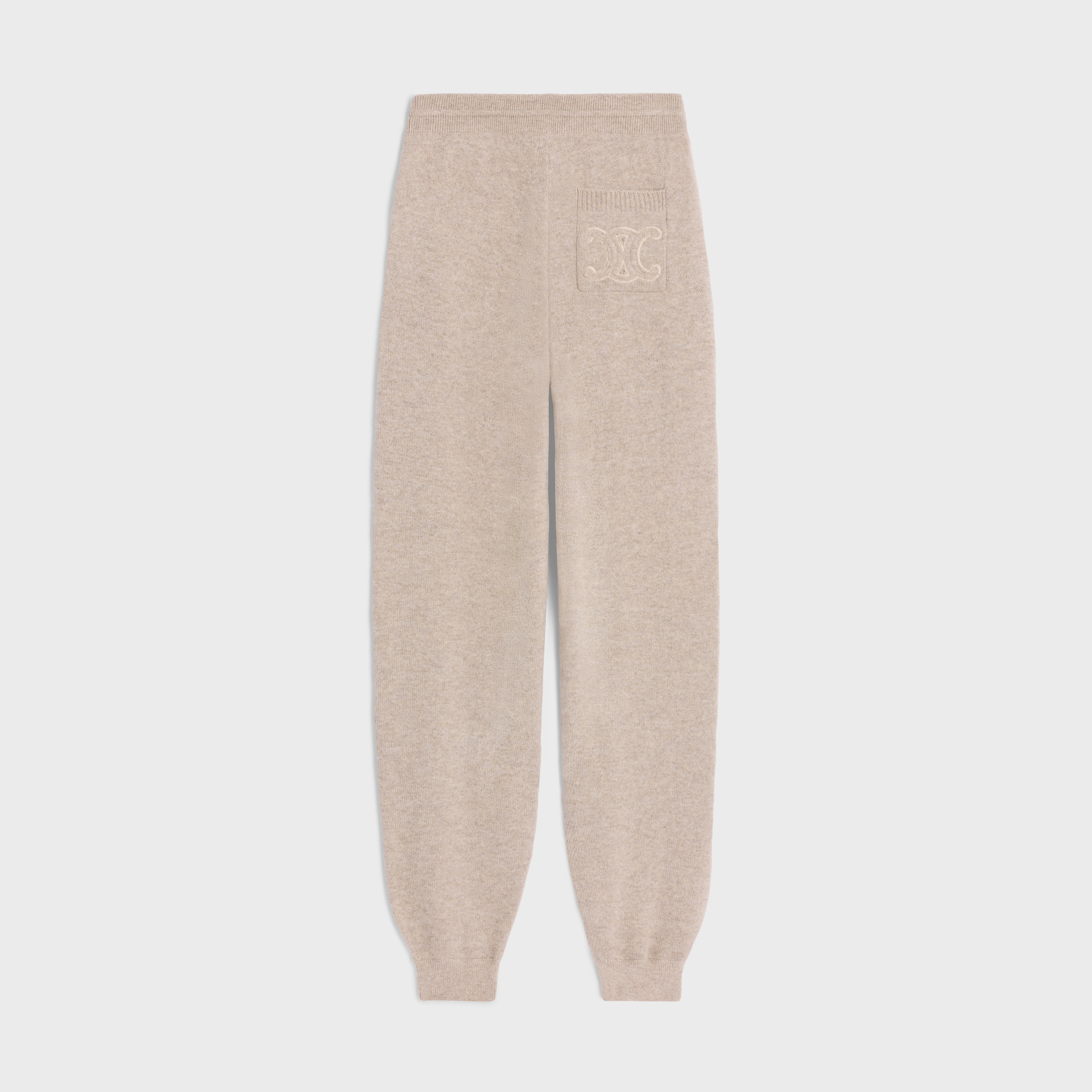 track pants in wool and cashmere - 2