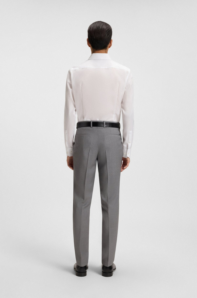 WRINKLE-RESISTANT SLIM-FIT SHIRT IN COTTON TWILL 5