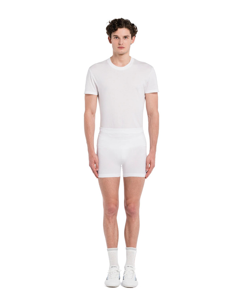 Prada Soft Rec Polyester shorts outlook