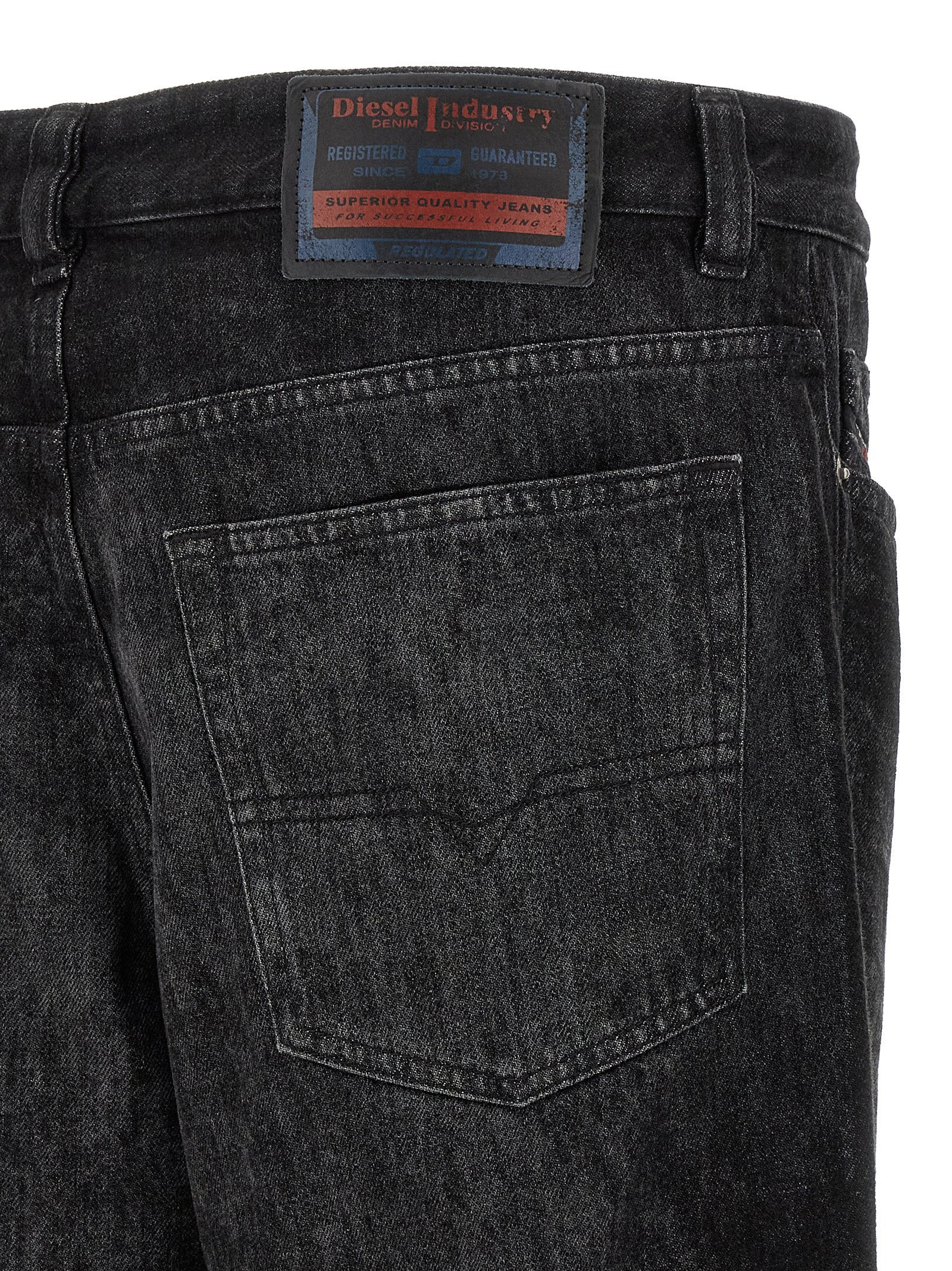 2001 D-Macro-Fsh Jeans Black - 4