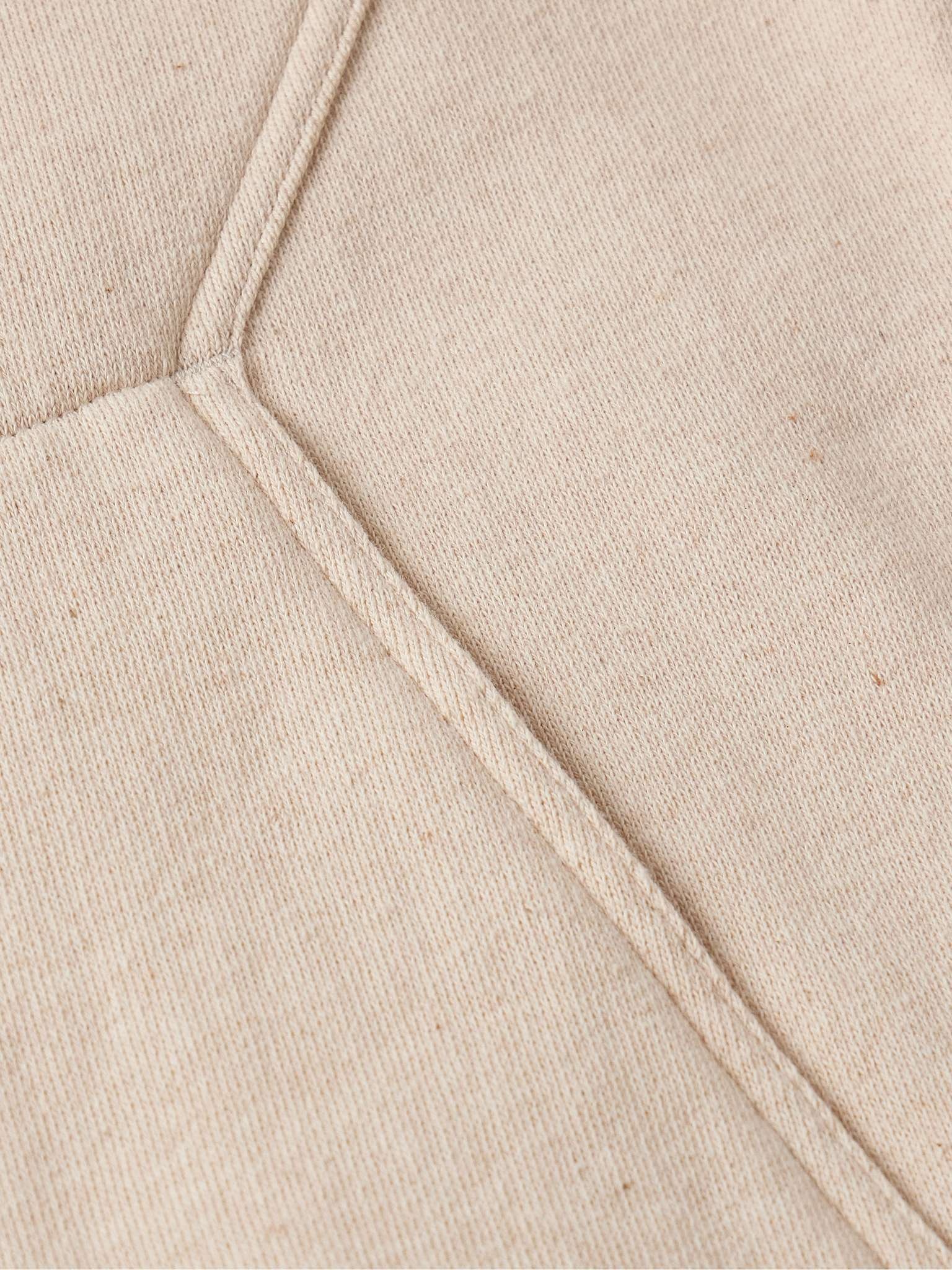 Panelled Cotton-Jersey Zip-Up Hoodie - 4