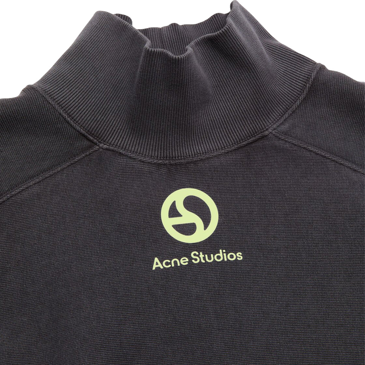 FLEECE SWEATER (FADDED BLACK) - 2