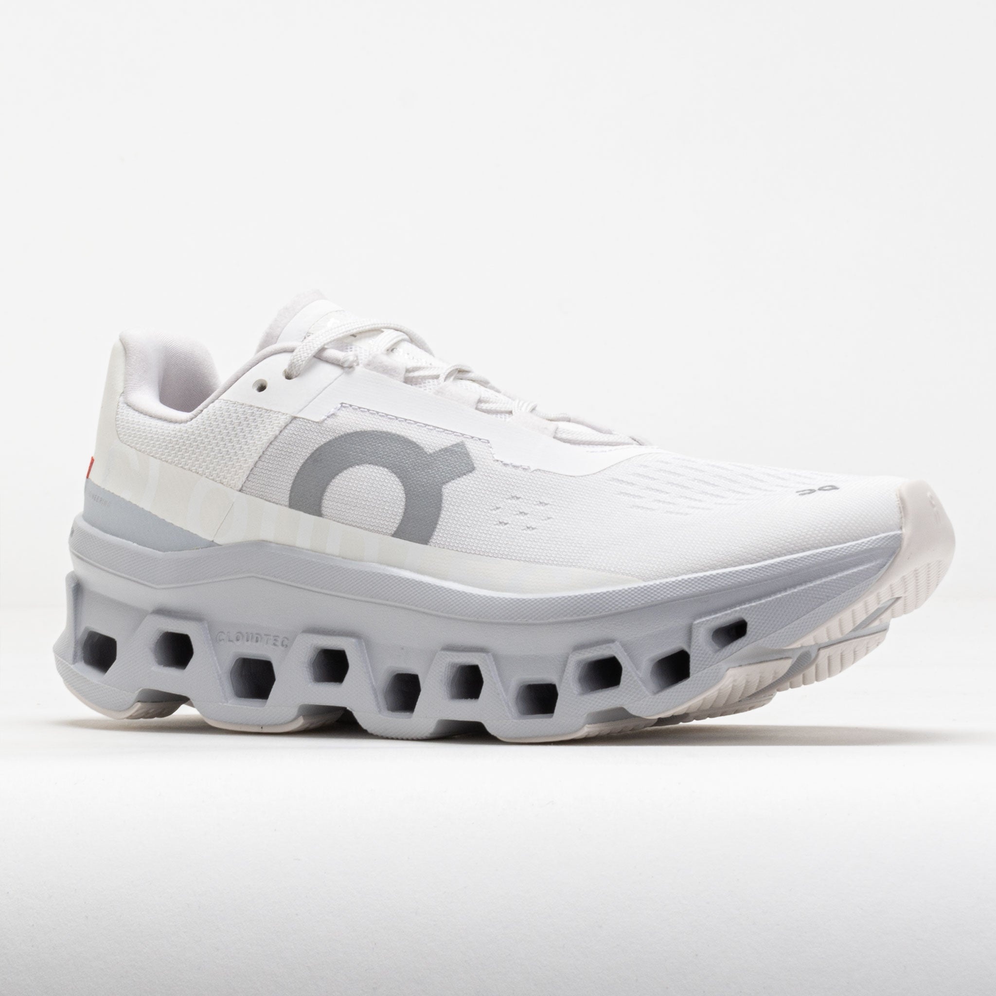 On Cloudmonster Women's White/Glacier - 5