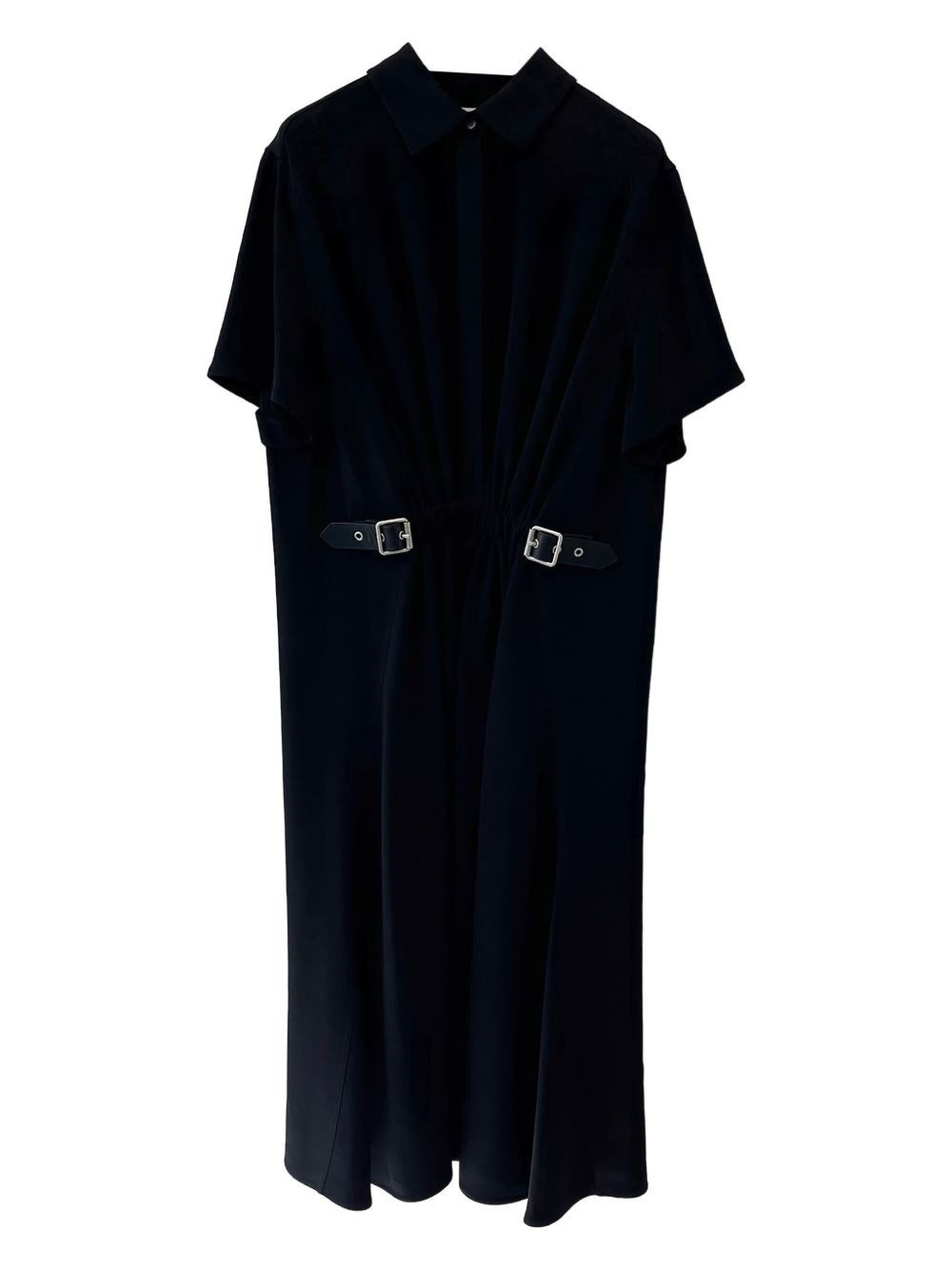Belted midi dress - 1