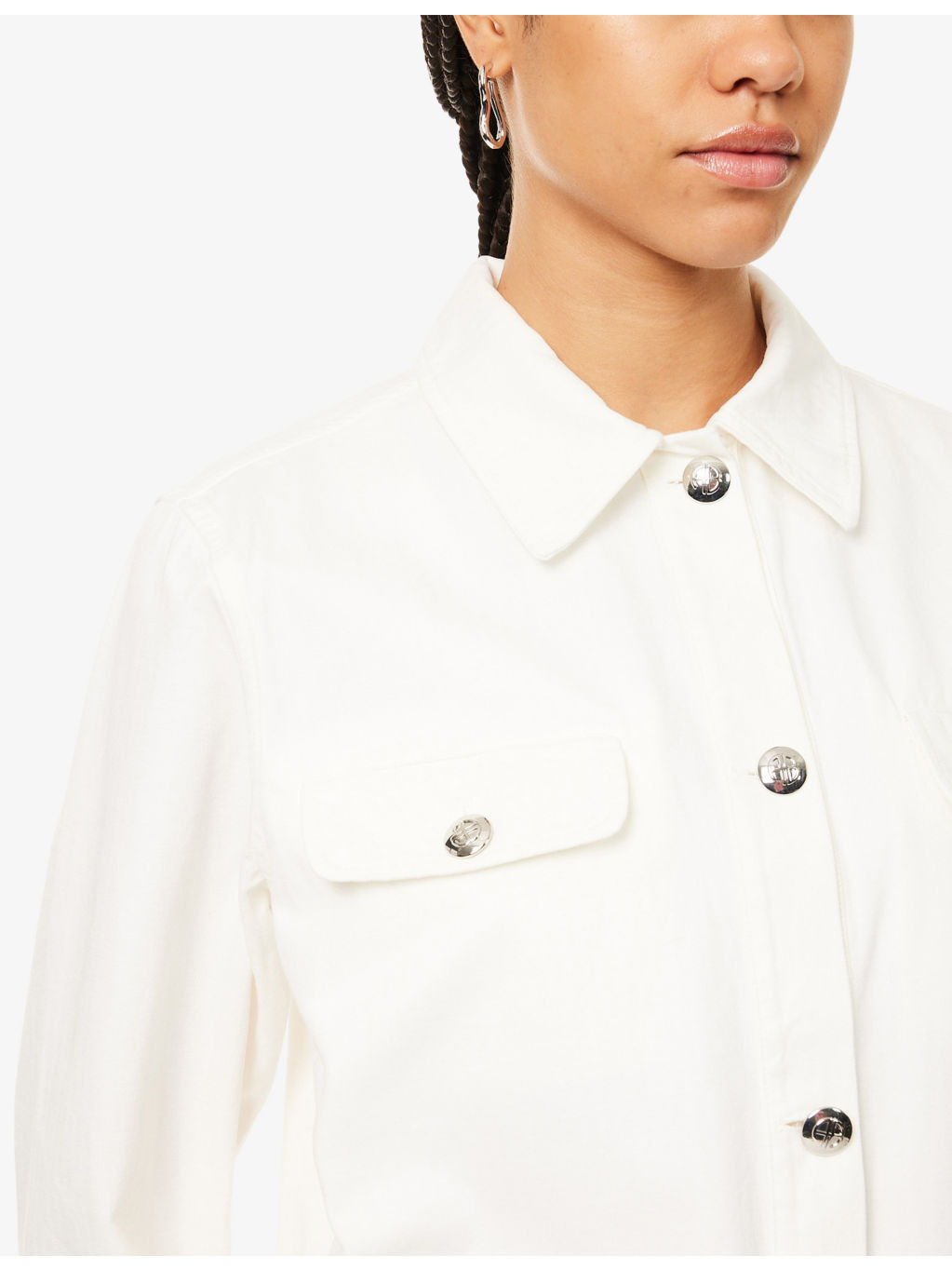 Corey Flap-Pocket Cotton Jacket - 5