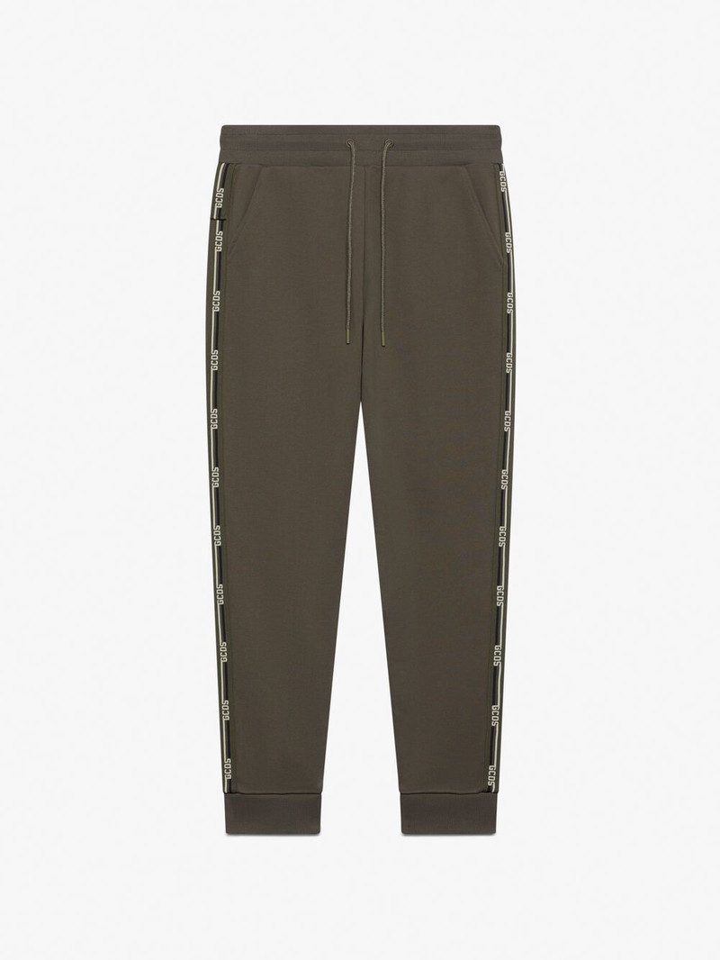 GCDS logo-tape track pants outlook