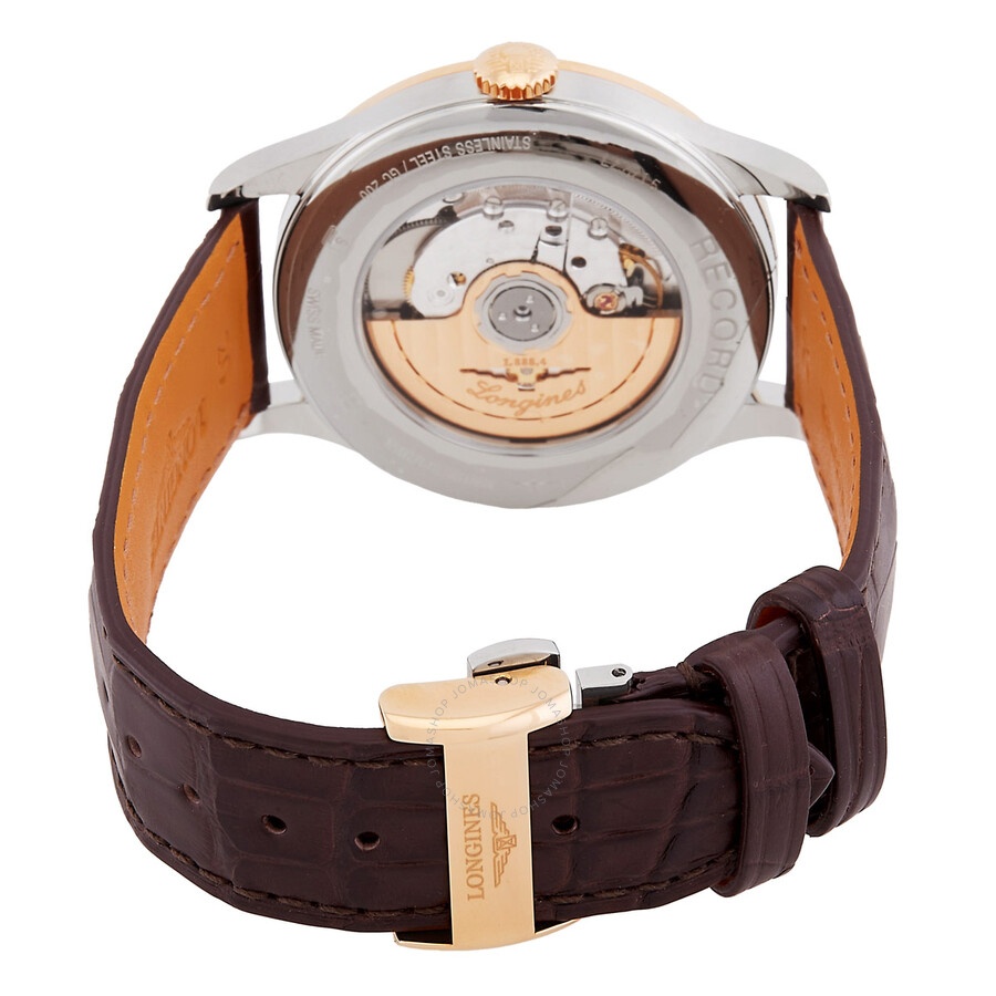 Longines Record Automatic White Dial Men's Watch L2.821.5.11.2 - 3