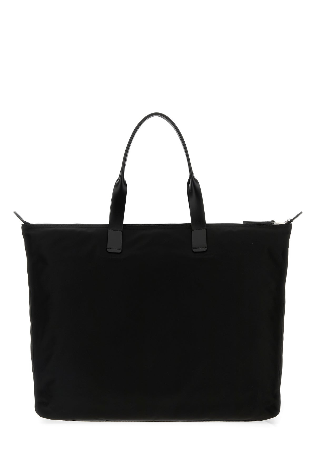 Black fabric large shopping bag - 3