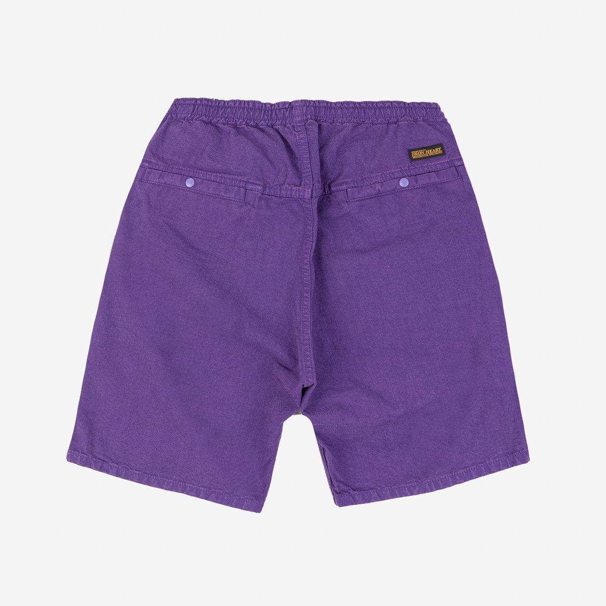 IH-729-PUR Cotton Easy Shorts - Purple - 3