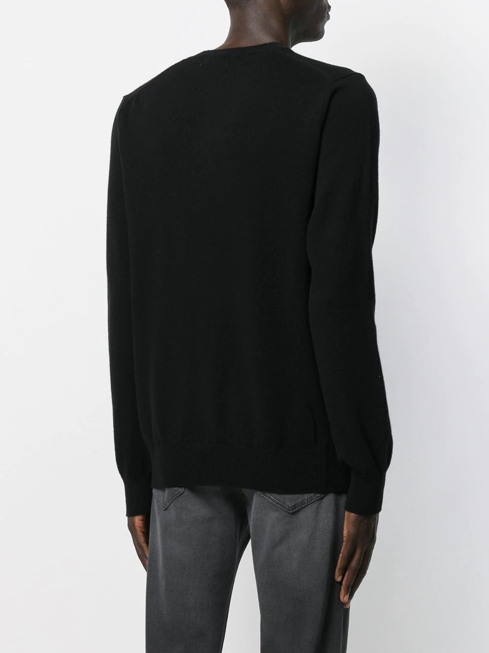 logo embroidered jumper - 8