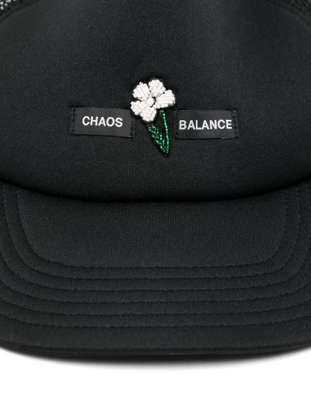 mesh detailing cap - 2