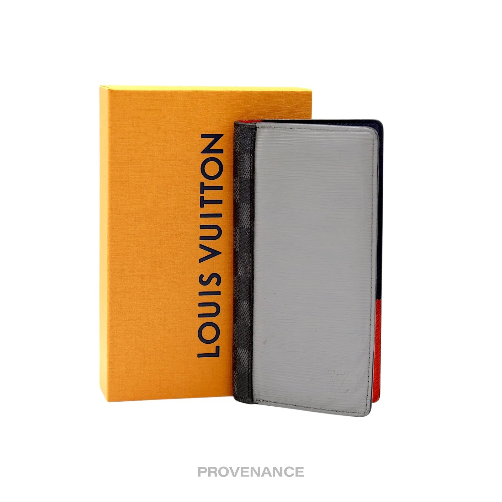 Louis Vuitton Brazza Long Wallet - Graphite Epi Patchwork - 1