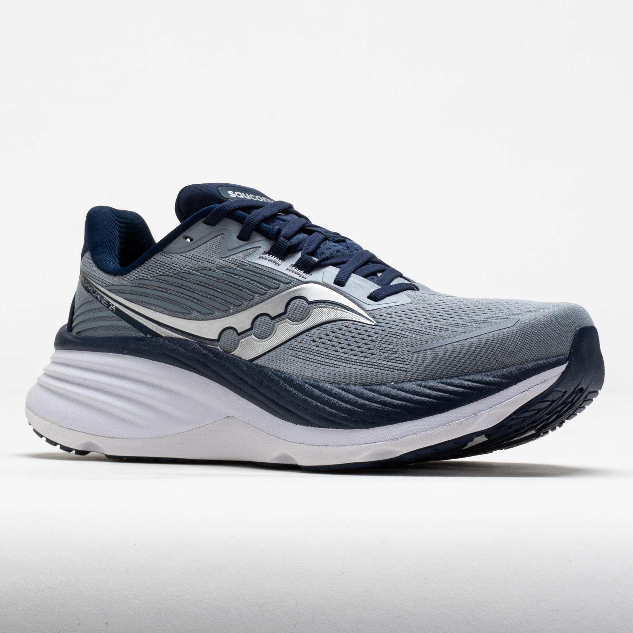Saucony Hurricane 24 Men's Flint/Navy - 5