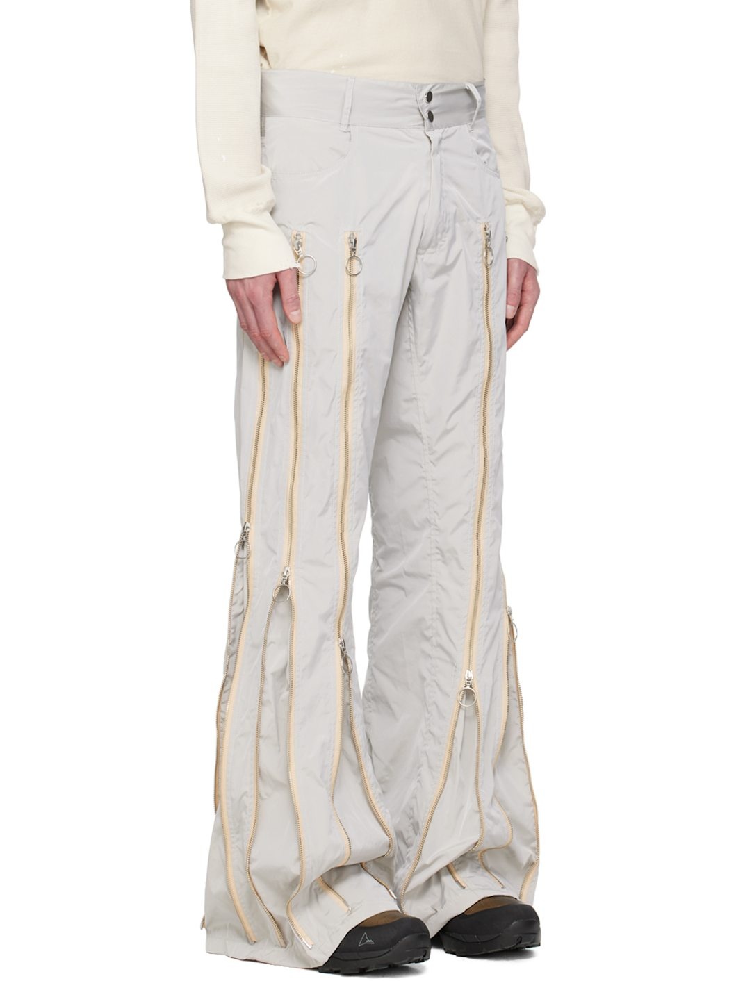 SSENSE Exclusive Gray Trousers - 2