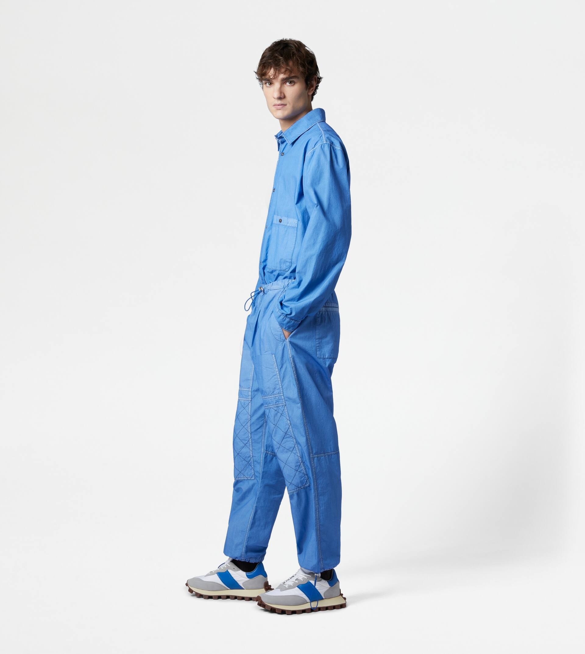 BAGGY TROUSERS - LIGHT BLUE - 4