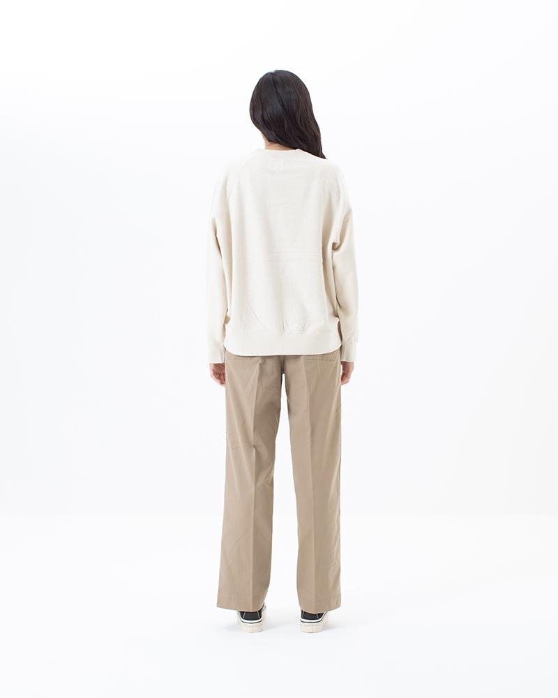 AMPLUS CREW L/S W (C/WS) IVORY - 3