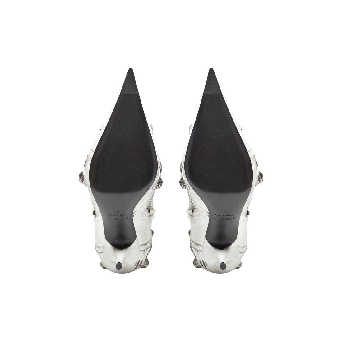 Women's Cagole 90mm Boot Dirty Effect in Optic White - 6