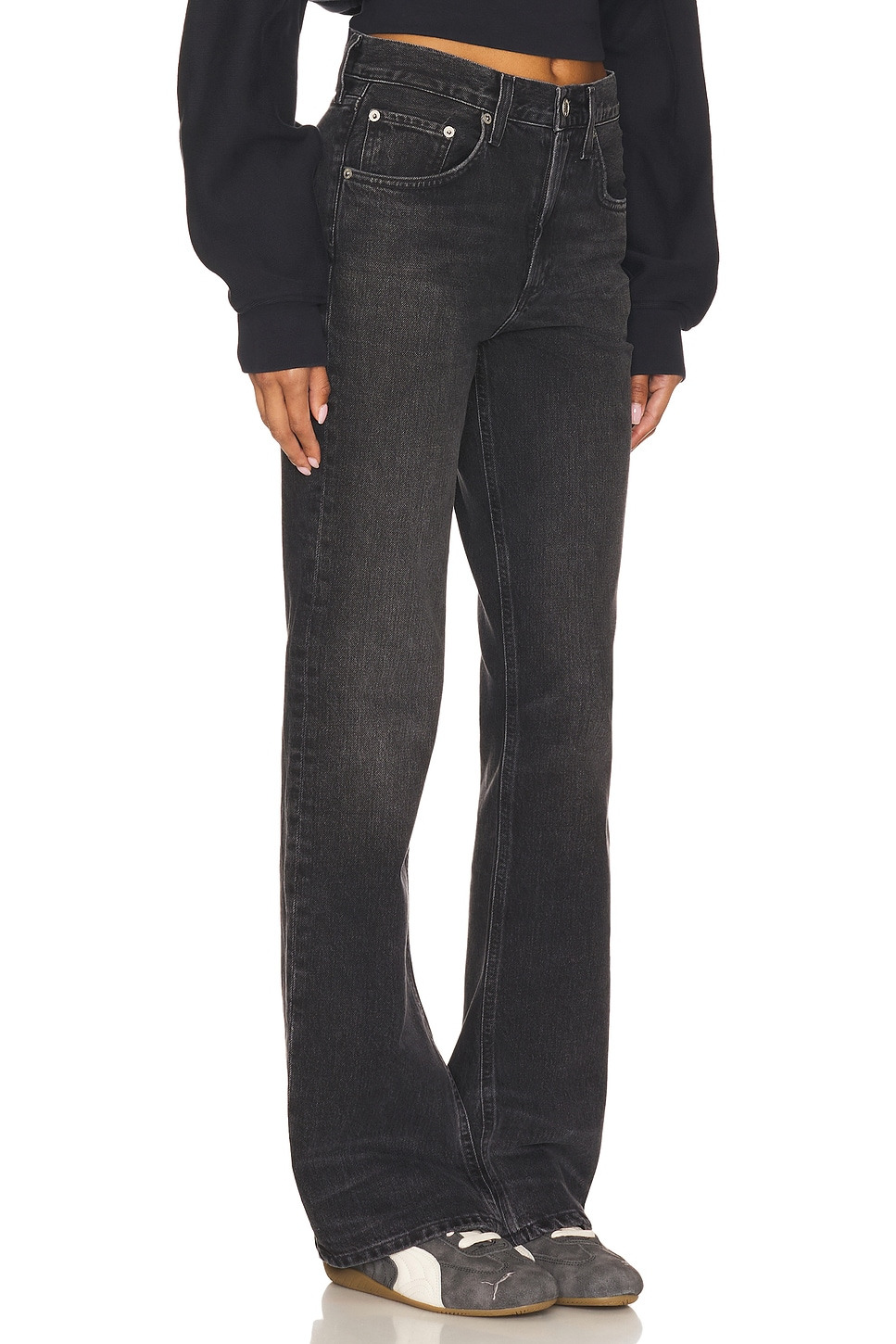 Mid Rise Kick Boot Jeans - 2