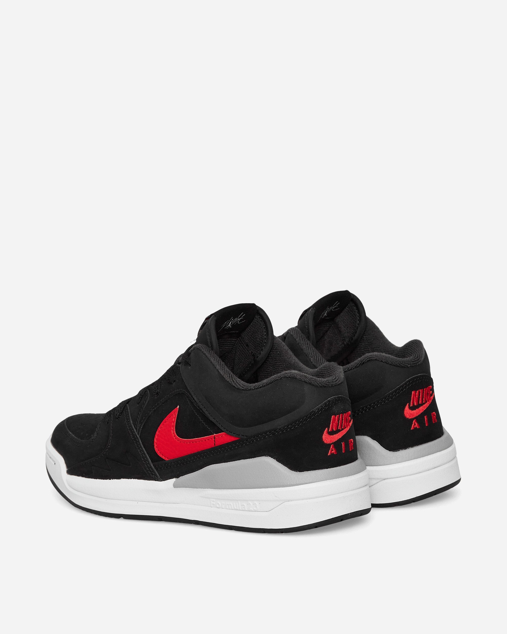 Jordan Stadium 90 Sneakers Black / Fire Red - 4