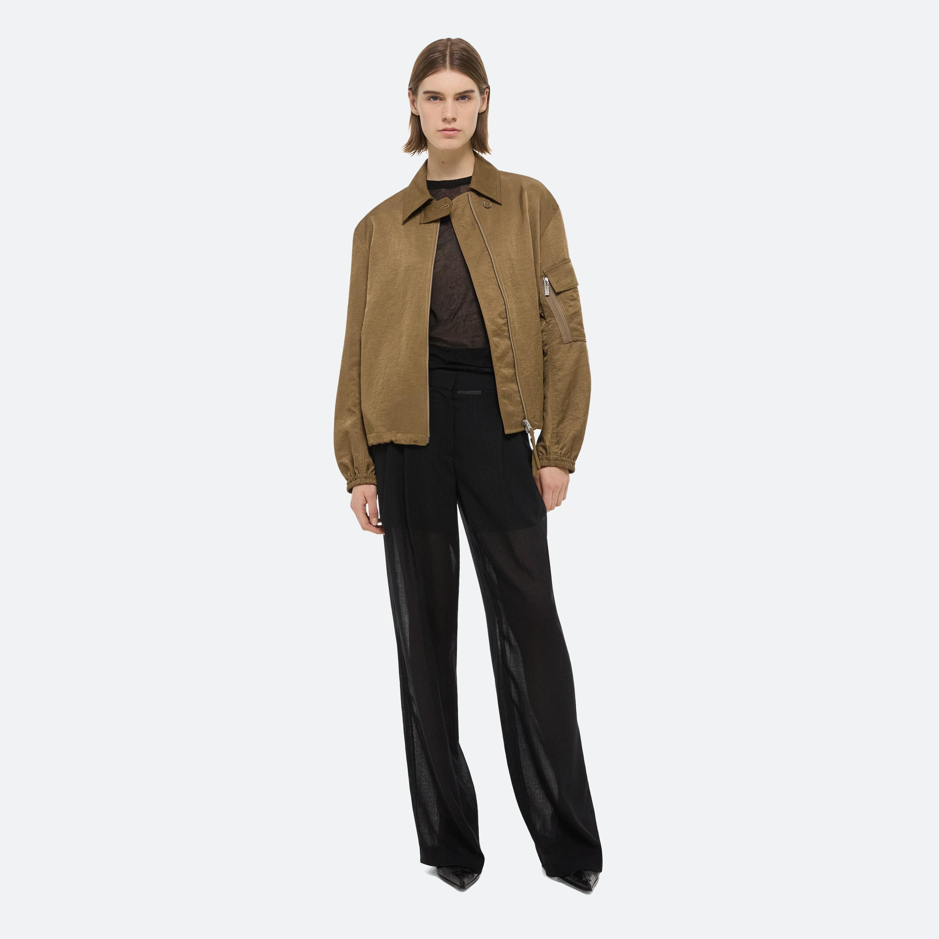 CREASED MA1 BOMBER - 2
