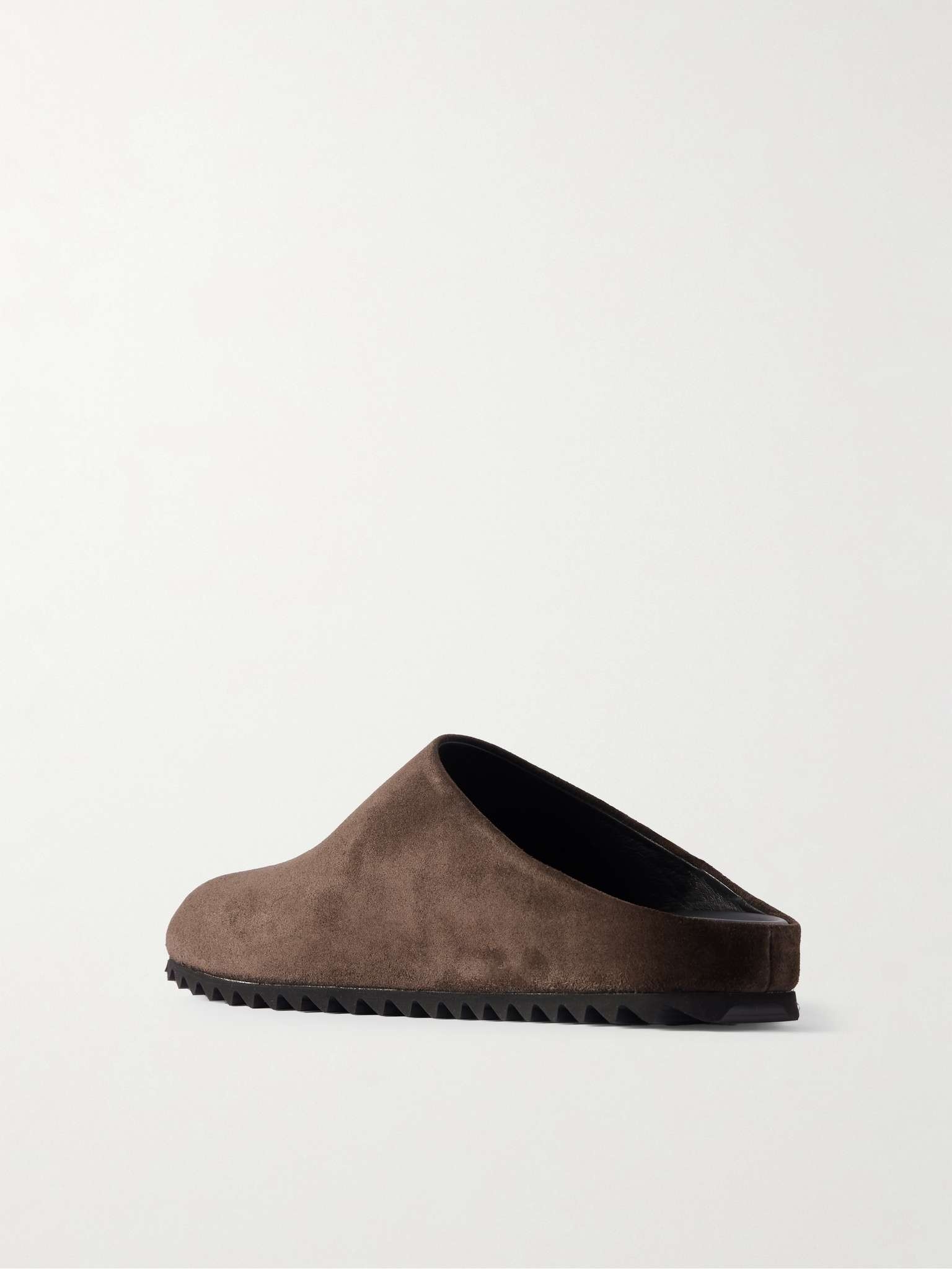 Babouche 001 Suede Clogs - 4