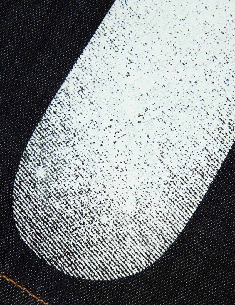 SEAGULL DAICOCK PRINT DENIM SHORTS 8