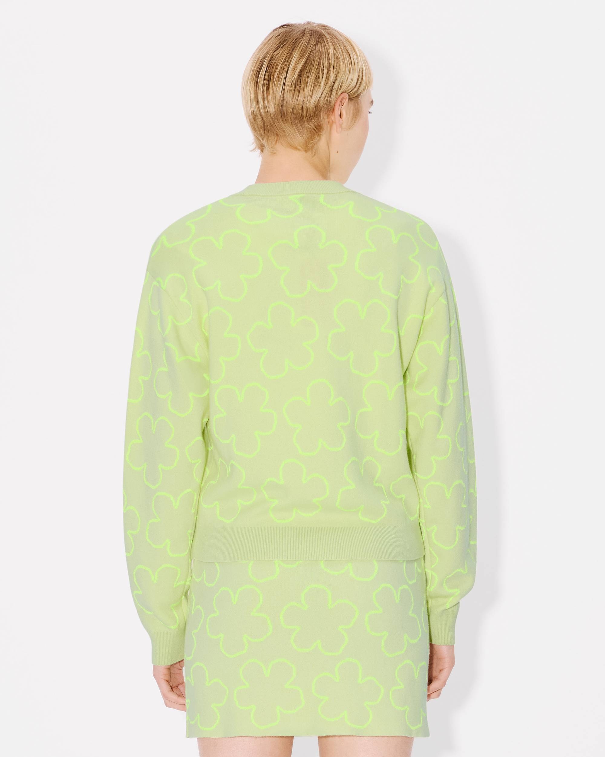 'Hana Dots' embroidered jumper in wool, cotton and viscose - 4