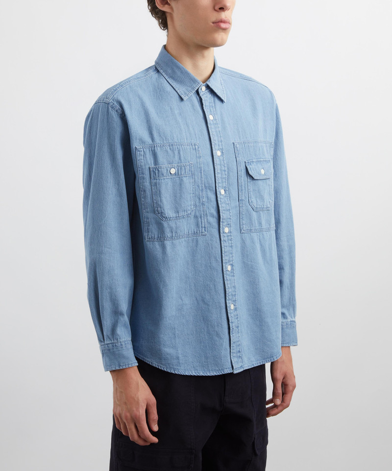 FrizmWORKS Bleached Utility Shirt outlook