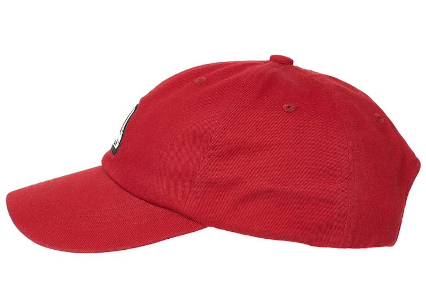Palace Washed Twill Tri-Ferg 6-Panel Burgundy - 2