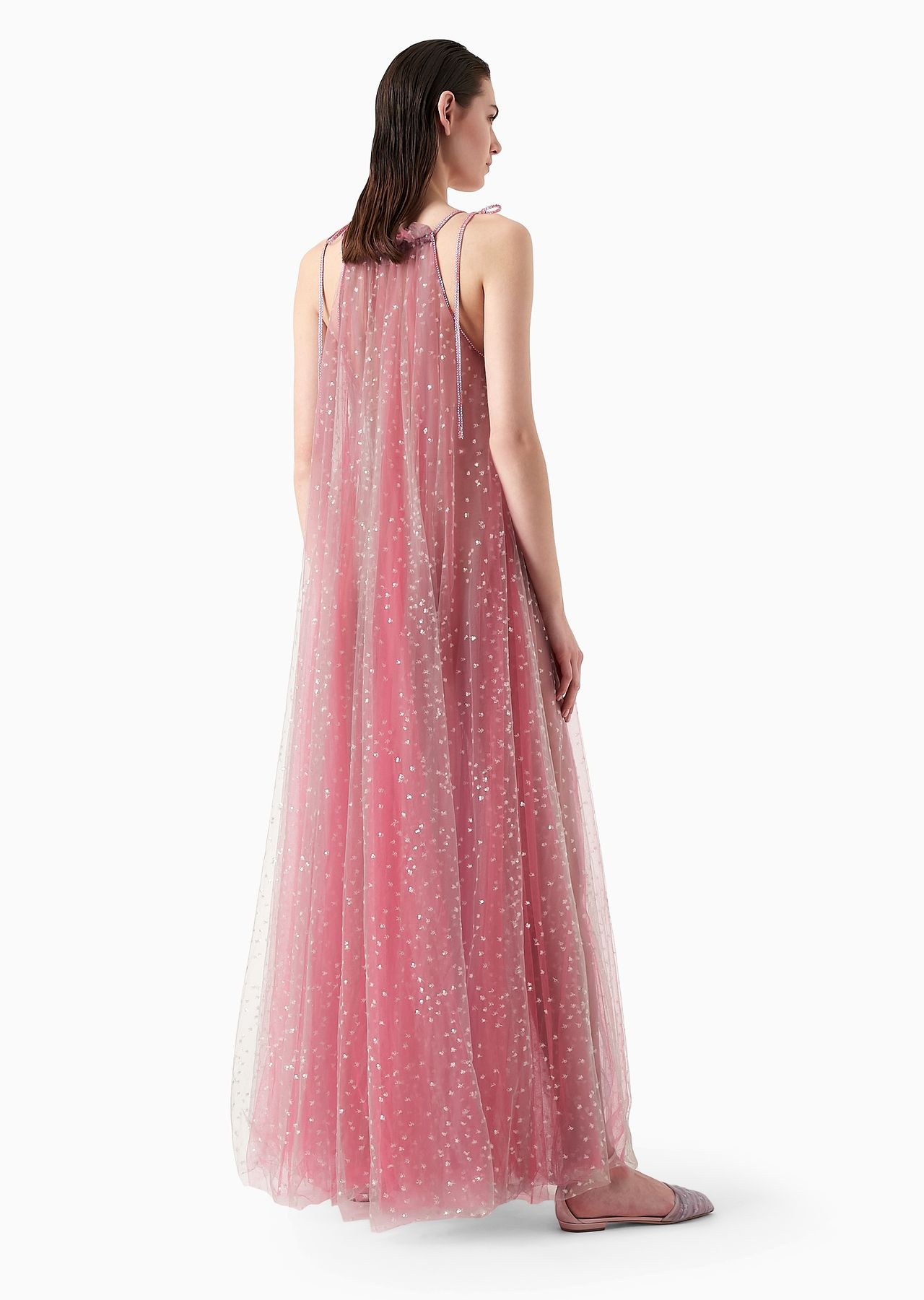Starlit-sky tulle dress - 3